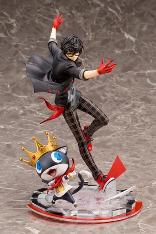MÔ HÌNH Protagonist & Morgana - ARTFX J Persona 5: Dancing in Starlight - 1/8 Complete Figure(Kotobukiya) FIGURE CHÍNH HÃNG