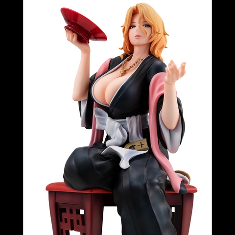 MÔ HÌNH G.E.M. Series BLEACH Rangiku Matsumoto Thousand-Year Blood War Tipsy ver. Complete Figure(MegaHouse) FIGURE CHÍNH HÃNG