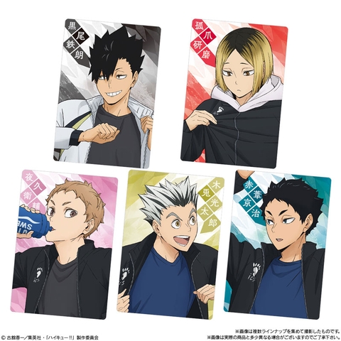 THẺ BÀI Haikyu!! Card Pack 5 - Wafer (Bandai)  CHÍNH HÃNG