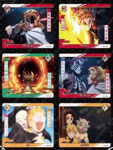 THẺ BÀI Kimetsu no Yaiba - Card Fun Official - Booster Box Mugen Ressha Collector Edition PACK CARD CHÍNH