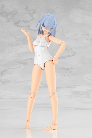 [PRE ORDER] MÔ HÌNH Frame Arms Girl - Mizuki - School Swimsuits, White Ver. (Kotobukiya) MODEL KIT CHÍNH HÃNG