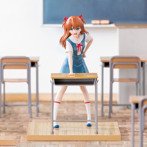 [PRE ORDER] MÔ HÌNH Souryuu Asuka Langley - Evangelion Shin Gekijouban - School Uniform Ver. (Sega Fave) FIGURE CHÍNH HÃNG