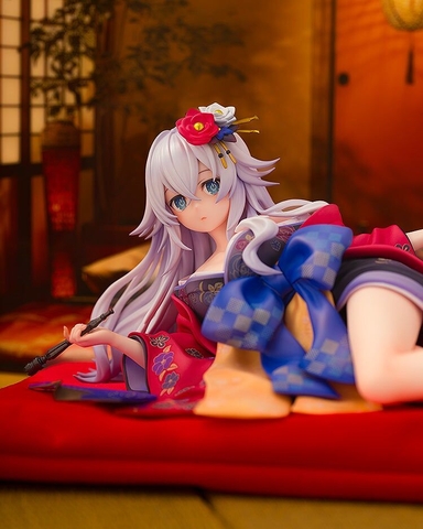 MÔ HÌNH Senran Nin Nin Ninja Taisen Neptune: Shoujo-tachi no Kyouen - Black Heart - KDcolle - 1/7 - Kimono Ver. (Kadokawa Game Linkage) FIGURE CHÍNH HÃNG
