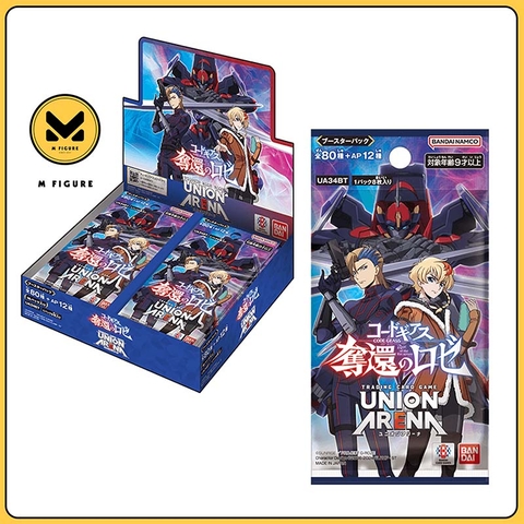 THẺ BÀI CODE GEASS Rozé of the Recapture - UNION ARENA - Booster Box - UA34BT (Bandai) PACK CARD CHÍNH HÃNG