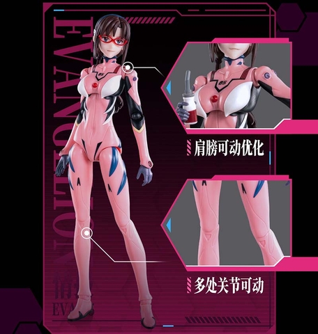 MÔ HÌNH Makinami Mari Illustrious - Evangelion Shin Gekijouban - Fantastics Series (009) - Plug Suit (Blokees) ACTION FIGURE CHÍNH HÃNG