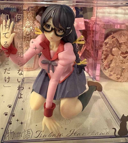 MÔ HÌNH Hanekawa Tsubasa - Monogatari Series - Fig-Cube - Konami Prize Collection (Konami Amusement) FIGURE CHÍNH HÃNG