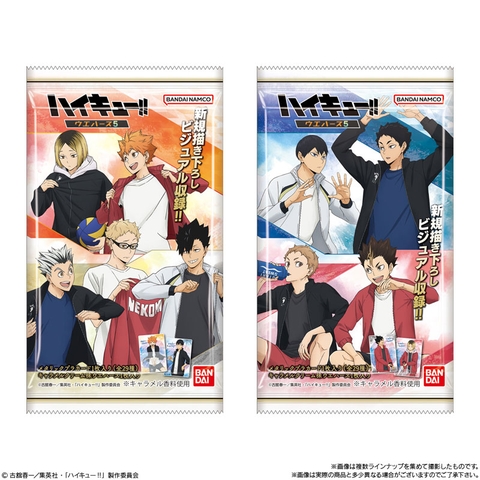 THẺ BÀI Haikyu!! Card Pack 5 - Wafer (Bandai)  CHÍNH HÃNG