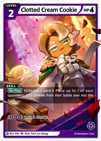 THẺ BÀI CookieRun: Braverse Trading Card Game – Brave Beginning (Crème Knights) PACK CARD CHÍNH HÃNG