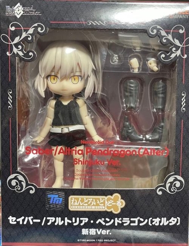 MÔ HÌNH Altria Pendragon - Fate/Grand Order - Nendoroid Doll - Saber, (Alter), Shinjuku Ver. (Good Smile Company) FIGURE CHÍNH HÃNG
