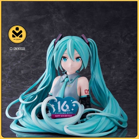 MÔ HÌNH Hatsune Miku -  Piapro Characters - Bust - 16th Anniversary Ver. (FuRyu) FIGURE CHÍNH HÃNG