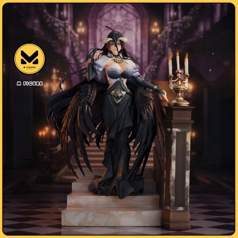 MÔ HÌNH Overlord IV - Albedo - Shibuya Scramble Figure - 1/7 - Shikkoku no Dress Ver. (CyberZ, eStream) FIGURE CHÍNH HÃNG