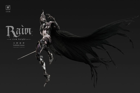 [PRE-ORDER] MÔ HÌNH Raim Crow Knight - Original - 1/12 (Beautiful Chemistry, Underverse) FIGURE CHÍNH HÃNG