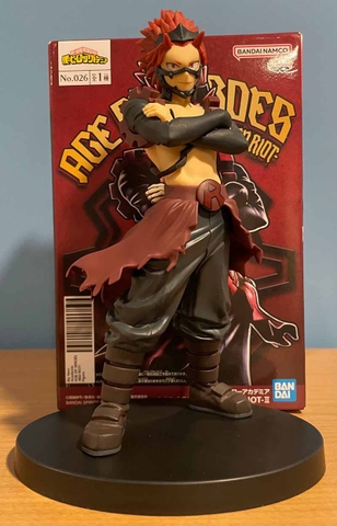 MÔ HÌNH Kirishima Eijiro - Boku no Hero Academia - Age of Heroes (Bandai Spirits) FIGURE CHÍNH HÃNG