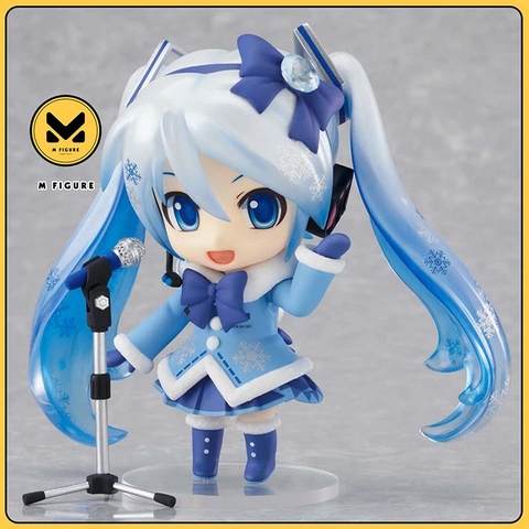 MÔ HÌNH Hatsune Miku -  Vocaloid - Nendoroid (#207) - Snow, Fluffy Coat Ver. (Good Smile Company) FIGURE CHÍNH HÃNG