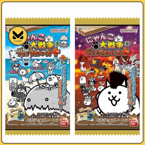 THẺ BÀI The Battle Cat -Wafer (Bandai) PACK CARD CHÍNH HÃNG