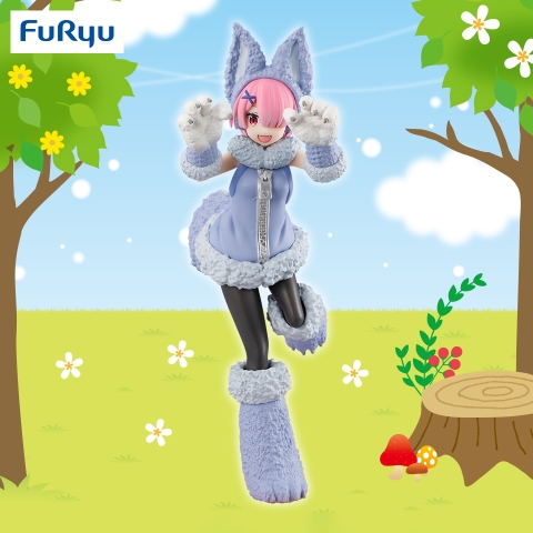 MÔ HÌNH Ram - Re:Zero kara Hajimeru Isekai Seikatsu - Super Special Series - Ookami to Shichihiki no Koyagi, Pastel Color ver. (FuRyu) FIGURE CHÍNH HÃNG