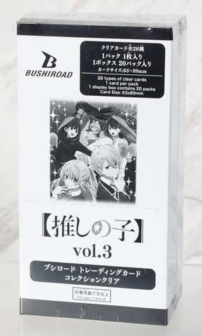 THẺ BÀI Oshi no Ko - Clear Card Collection Vol.3 PACK CARD CHÍNH HÃNG