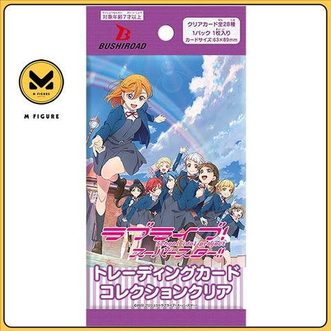 THẺ BÀI Love Live! - Clear Card Collection PACK CARD CHÍNH HÃNG