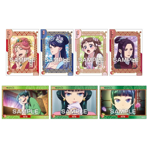 THẺ BÀI Kusuriya no Hitorigoto - Clear Card Collection Vol.2 (Ensky) PACK CARD CHÍNH HÃNG