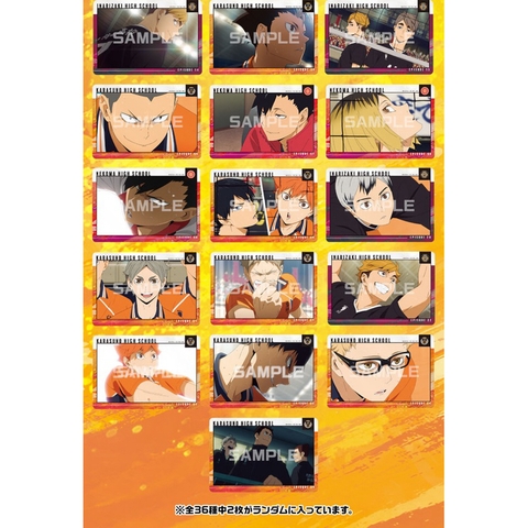 THẺ BÀI Haikyuu!! - Kiracolle Card Vol. 5 PACK CARD CHÍNH HÃNG