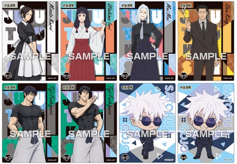 THẺ BÀI Jujutsu Kaisen - Clear Card collection Gum 3 (Ensky) PACK CARD CHÍNH HÃNG