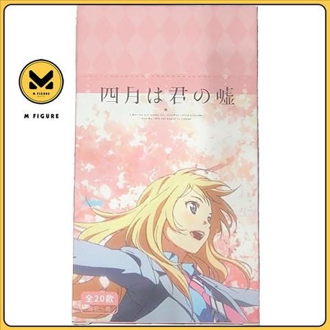 THẺ BÀI Shigatsu wa Kimi no Uso - Polaroid Box PACK CARD CHÍNH HÃNG