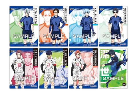 THẺ BÀI Blue Lock - Clear Card collection Gum 3 (Ensky) PACK CARD CHÍNH HÃNG