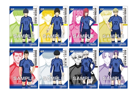 THẺ BÀI Blue Lock - Clear Card collection Gum 3 (Ensky) PACK CARD CHÍNH HÃNG