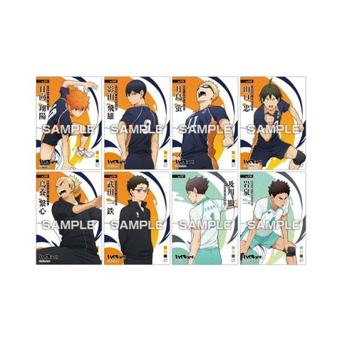 THẺ BÀI Haikyu!! - Clear Card Collection Vol.3 (Ensky) PACK CARD CHÍNH HÃNG