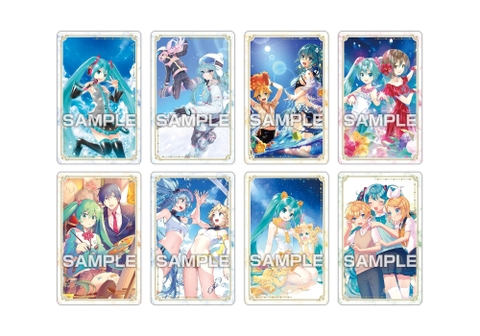 THẺ BÀI Hatsune Miku - Metallic Card Collection Gum (Ensky) PACK CARD CHÍNH HÃNG