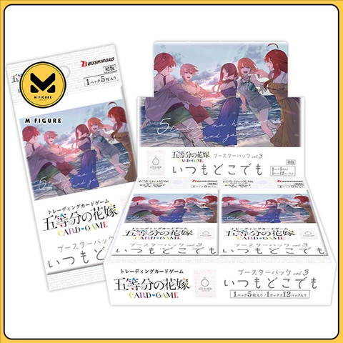 THẺ BÀI The Quintessential Bride Card Game - Booster Pack vol.3 Anytime, Anywhere PACK CARD CHÍNH HÃNG
