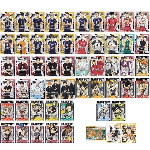 THẺ BÀI Haikyu!! - Clear Card Collection Vol.2 (Ensky) PACK CARD CHÍNH HÃNG