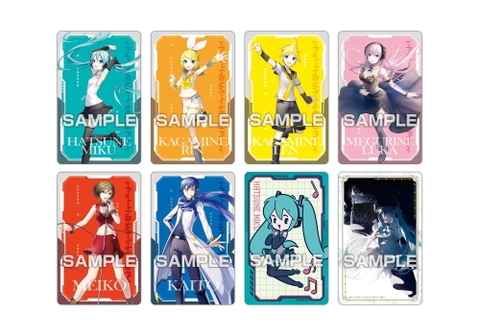 THẺ BÀI Hatsune Miku - Metallic Card Collection Gum (Ensky) PACK CARD CHÍNH HÃNG