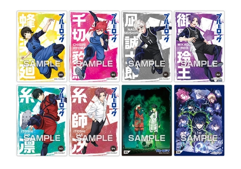 THẺ BÀI Blue Lock - Clear Card collection Gum 3 (Ensky) PACK CARD CHÍNH HÃNG