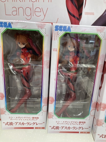MÔ HÌNH Souryuu Asuka Langley - Evangelion Shin Gekijouban - SPM Figure (SEGA) FIGURE CHÍNH HÃNG