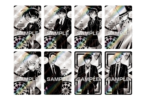 THẺ BÀI Detective Conan Holo-Pika Card Collection Gum (Ensky) PACK CARD CHÍNH HÃNG