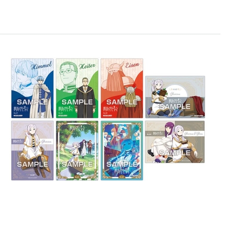 THẺ BÀI Frieren Beyond Journey's End - Clear Card Collection Vol.2 (Ensky) PACK CARD CHÍNH HÃNG