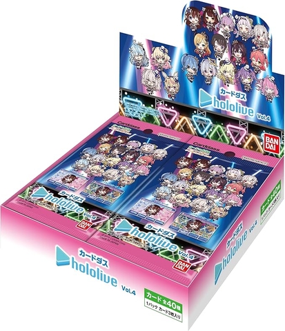 THẺ BÀI Hololive - Cardass Vol.4 PACK CARD CHÍNH HÃNG