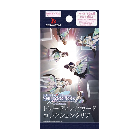THẺ BÀI Idolmaster Shiny Colors 2nd Season - Clear Card Collection PACK CARD CHÍNH HÃNG
