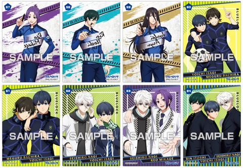 THẺ BÀI Blue Lock - Clear Card collection Gum 2 (Ensky) PACK CARD CHÍNH HÃNG