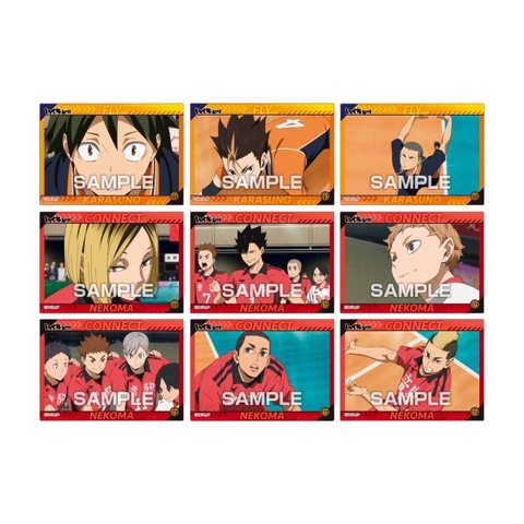 THẺ BÀI Haikyu!! - Clear Card collection Gum 4: Garbage Dump Battle (Ensky) PACK CARD CHÍNH HÃNG