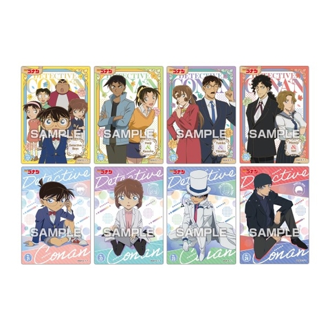 THẺ BÀI Detective Conan - Glitter Clear Card collection Gum (Ensky) PACK CARD CHÍNH HÃNG
