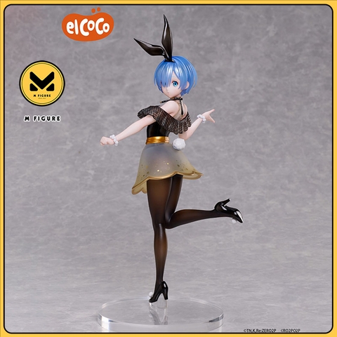 MÔ HÌNH Rem - Re:Zero kara Hajimeru Isekai Seikatsu - 1/7 - Sweet Bunny (elCOCO) FIGURE CHÍNH HÃNG