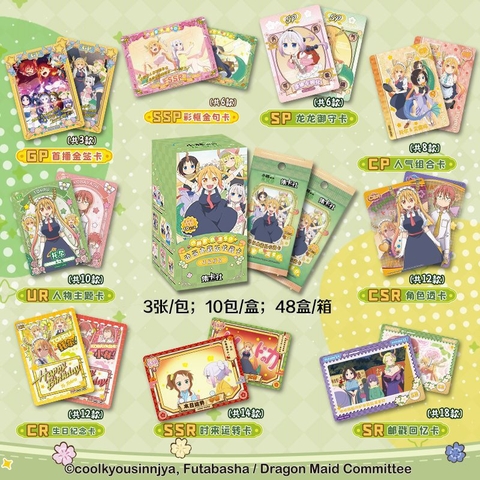 THẺ BÀI Miss Kobayashi’s Dragon Maid - Card Collection (CardFun) CHÍNH HÃNG