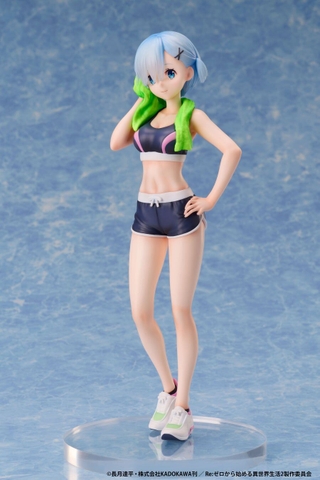 MÔ HÌNH Rem - Re:Zero kara Hajimeru Isekai Seikatsu - 1/7 - Sports Wear (elCOCO) FIGURE CHÍNH HÃNG