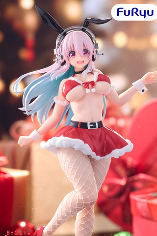 [PRE ORDER] MÔ HÌNH Sonico - SoniComi (Super Sonico) - BiCute Bunnies - Santa ver. (FuRyu) FIGURE CHÍNH HÃNG