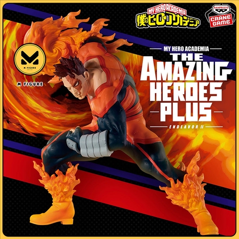 MÔ HÌNH Endeavor - Boku no Hero Academia - The Amazing Heroes -Plus- - II (Bandai Spirits) FIGURE CHÍNH HÃNG