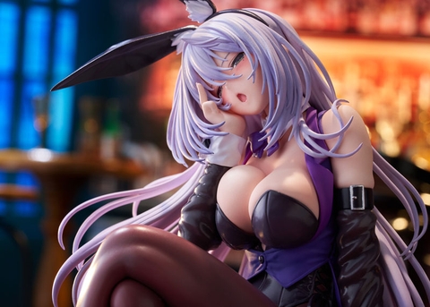 MÔ HÌNH AMAGASA TSUDURI She Laughs Shy...I Feel Ashamed Bunny Style Illustrated by Piromizu 1/7 Complete Figure(Plum) FIGURE CHÍNH HÃNG