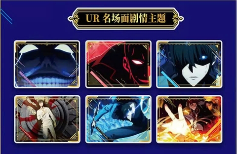 THẺ BÀI Solo Leveling Polaroid Collection Cards Fantasy Battle Anime Comics Characters (Eaki) Box PACK CARD CHÍNH HÃNG