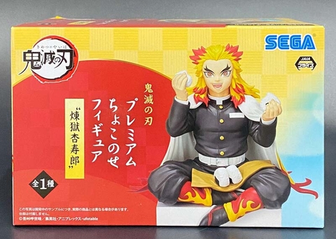 MÔ HÌNH Rengoku Kyoujurou - Kimetsu no Yaiba - Premium Chokonose Figure (SEGA) FIGURE CHÍNH HÃNG